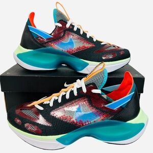 Nike N110 D/MS/X Black/Blue/Red AT5405 001 Sneaker Shoes Mens Size 10